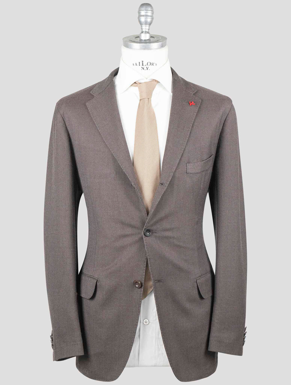 Isaia Isaia Brown Virgin Wool Blazer Brown 000