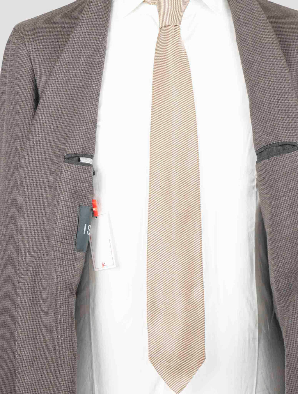 Isaia Brown Virgin Wool Blazer