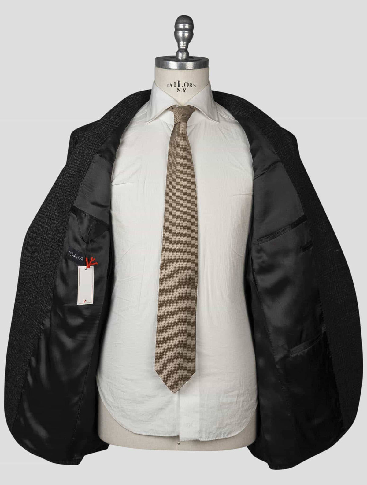 Isaia Brown Virgin Wool Blazer