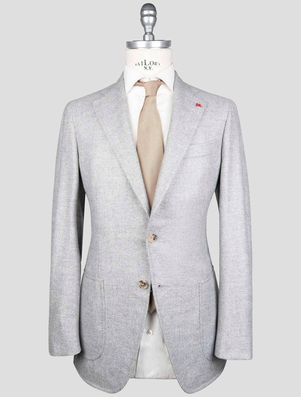 Isaia Gray Cashmere Blazer