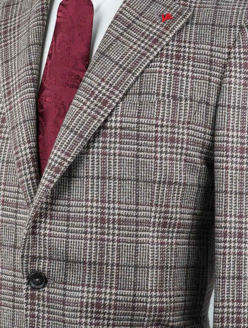 Isaia Multicolor Cashmere Blazer