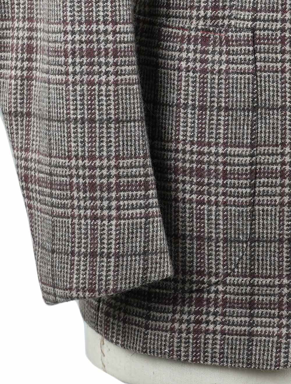 Isaia Multicolor Cashmere Blazer