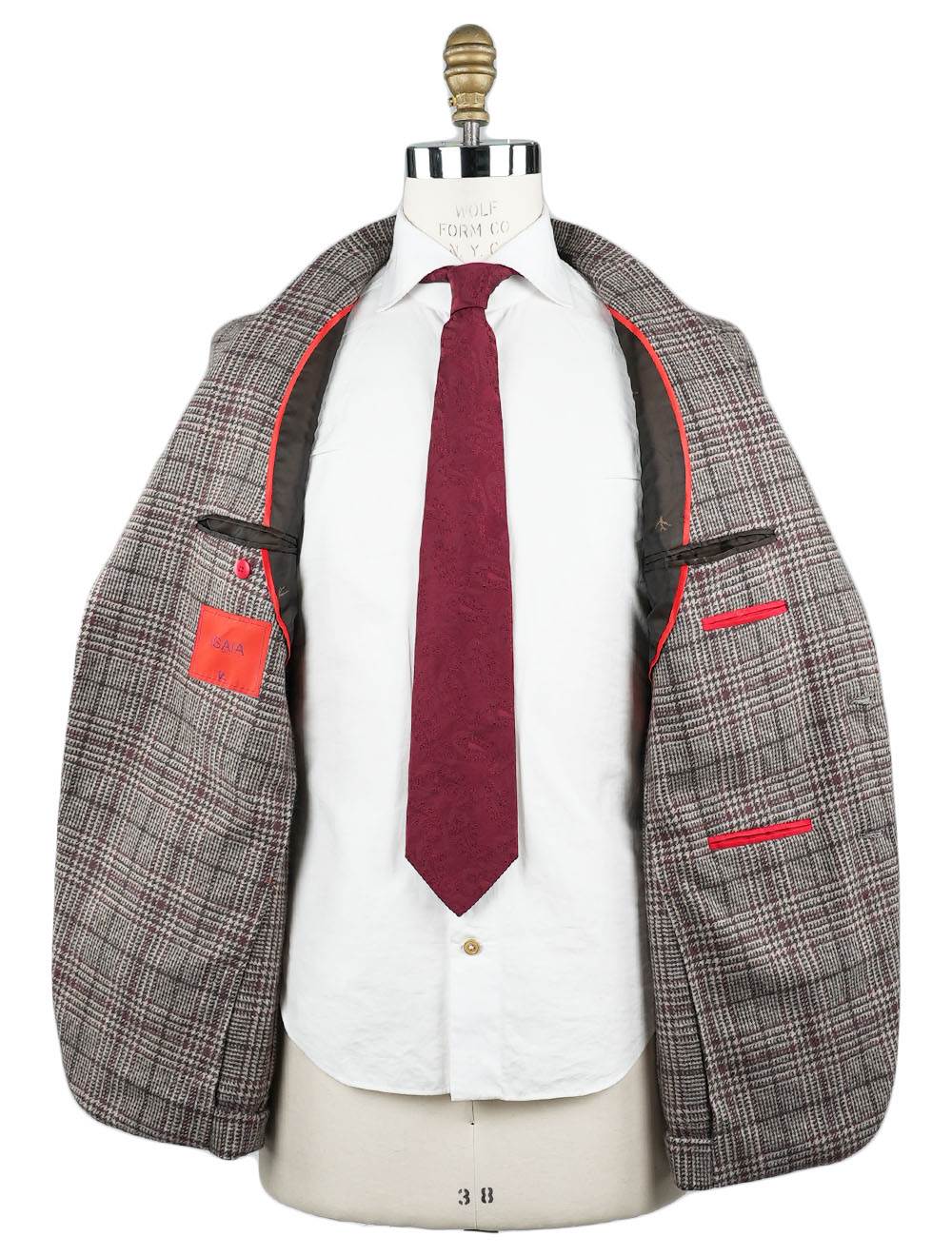 Isaia Multicolor Cashmere Blazer