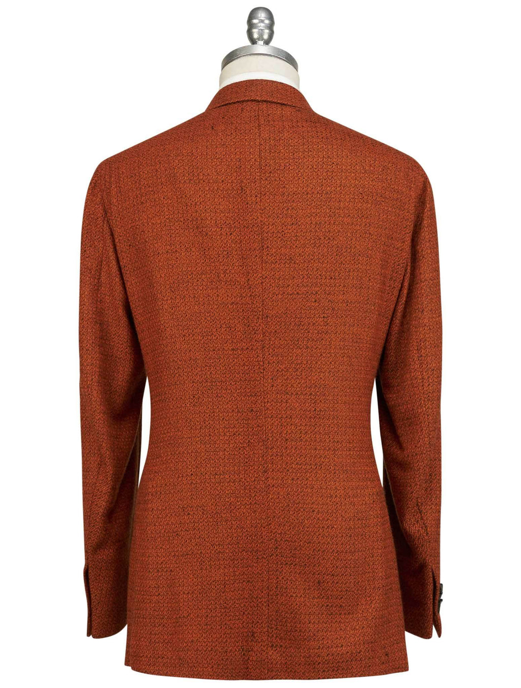 Isaia Orange Cashmere Vicuna Ea Blazer