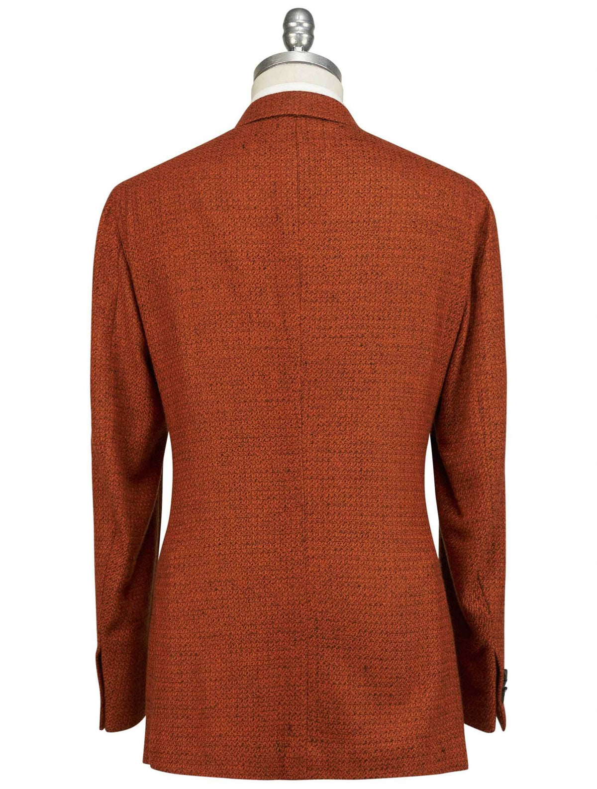Isaia Orange Cashmere Vicuna Ea Blazer