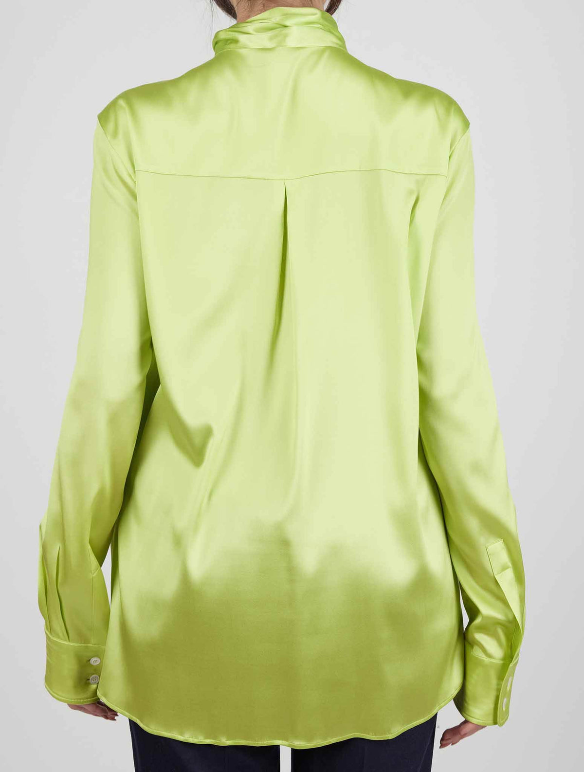 Kiton Yellow Silk Dress