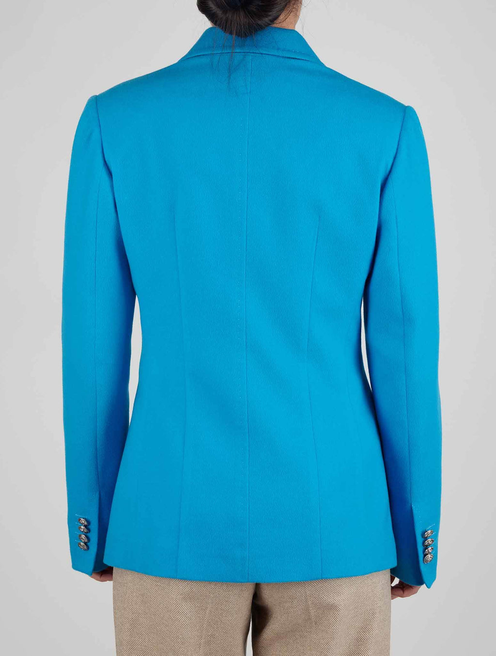 Kiton Light Blue Cashmere Blazer