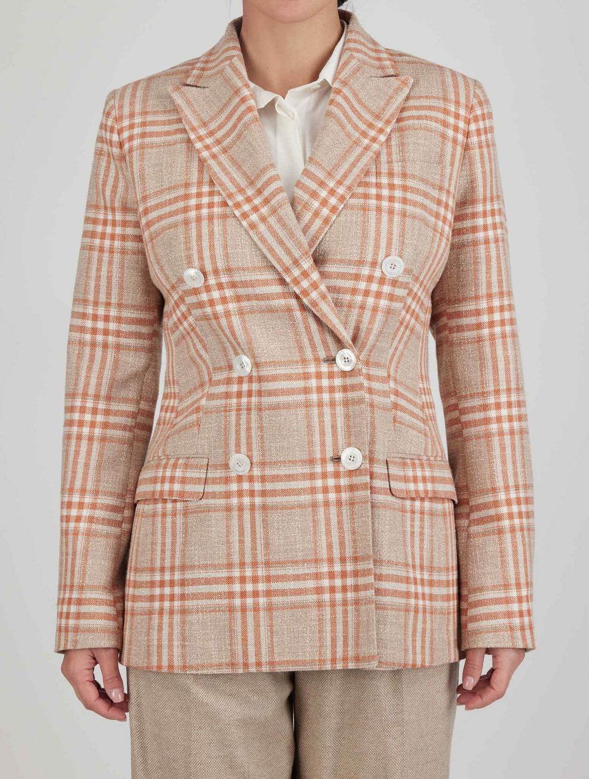 Kiton Kiton Multicolor Wool Alpaca Pa Blazer Multicolor 000