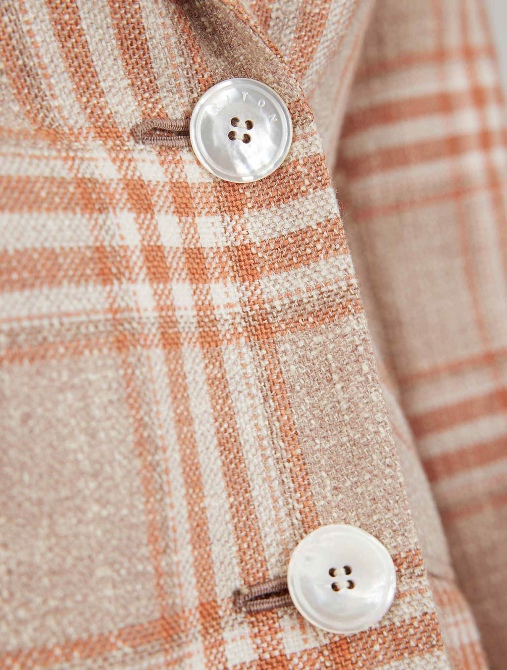 Kiton Multicolor Wool Alpaca Pa Blazer