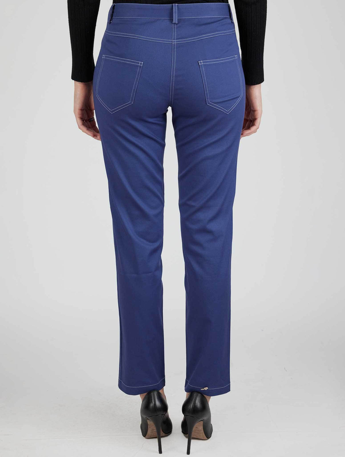Kiton Blue Cotton Ea Jeans