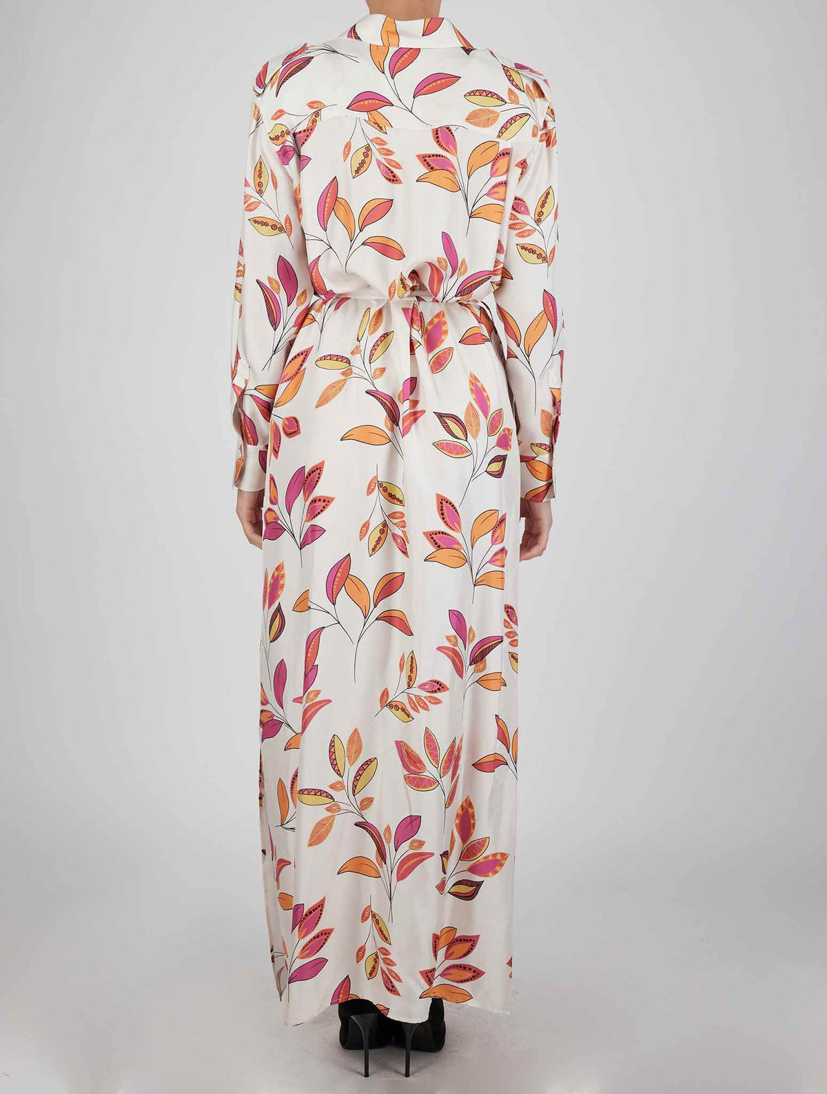 Kiton Multicolor Linen Dress