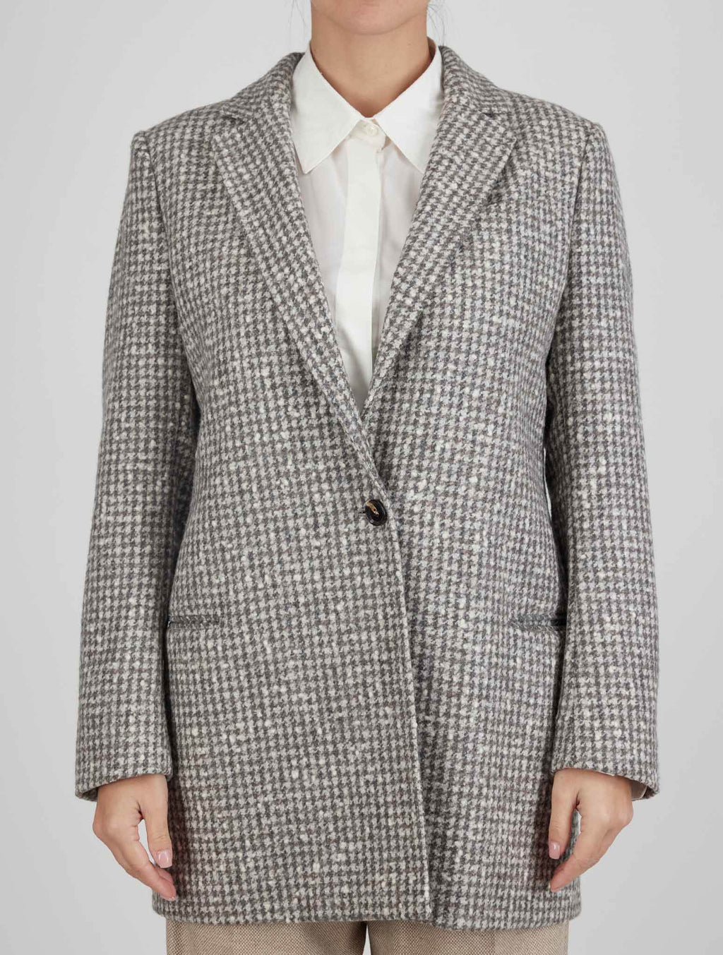 Kiton Multicolor Wool Alpaca Pa Blazer