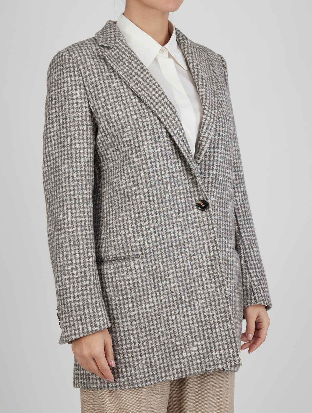 Kiton Kiton Multicolor Wool Alpaca Pa Blazer Multicolor 001