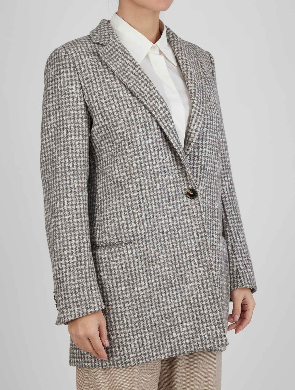 Kiton Kiton Multicolor Wool Alpaca Pa Blazer Multicolor 001