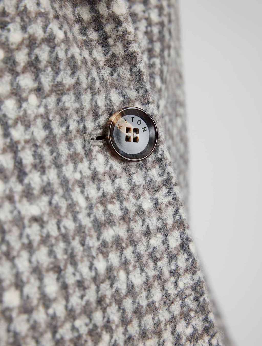 Kiton Multicolor Wool Alpaca Pa Blazer