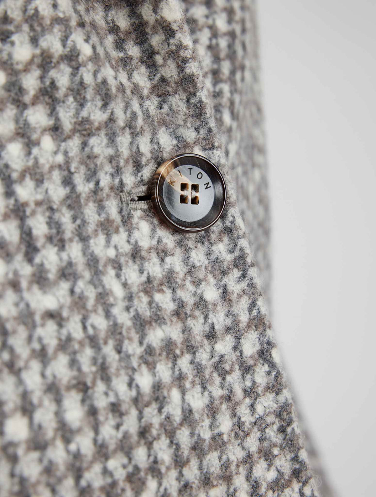 Kiton Multicolor Wool Alpaca Pa Blazer