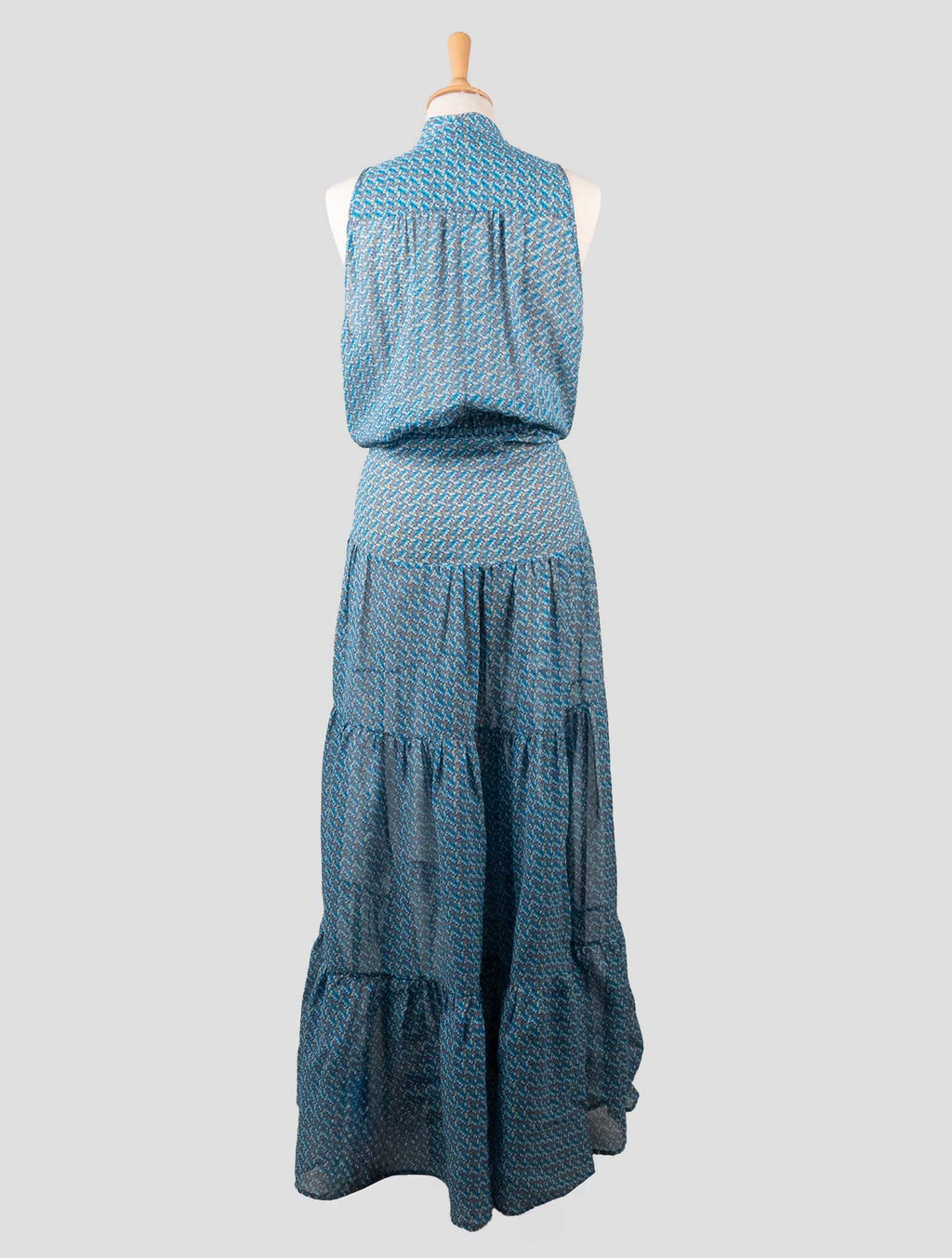 Kiton Multicolor Silk Dress
