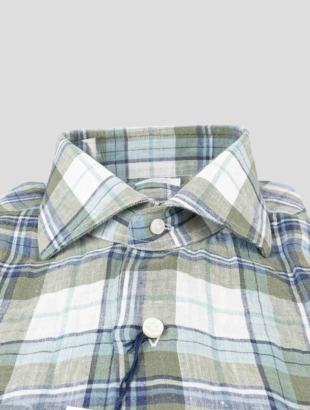 Barba Napoli Barba Napoli Multicolor Linen Shirt Multicolor 001