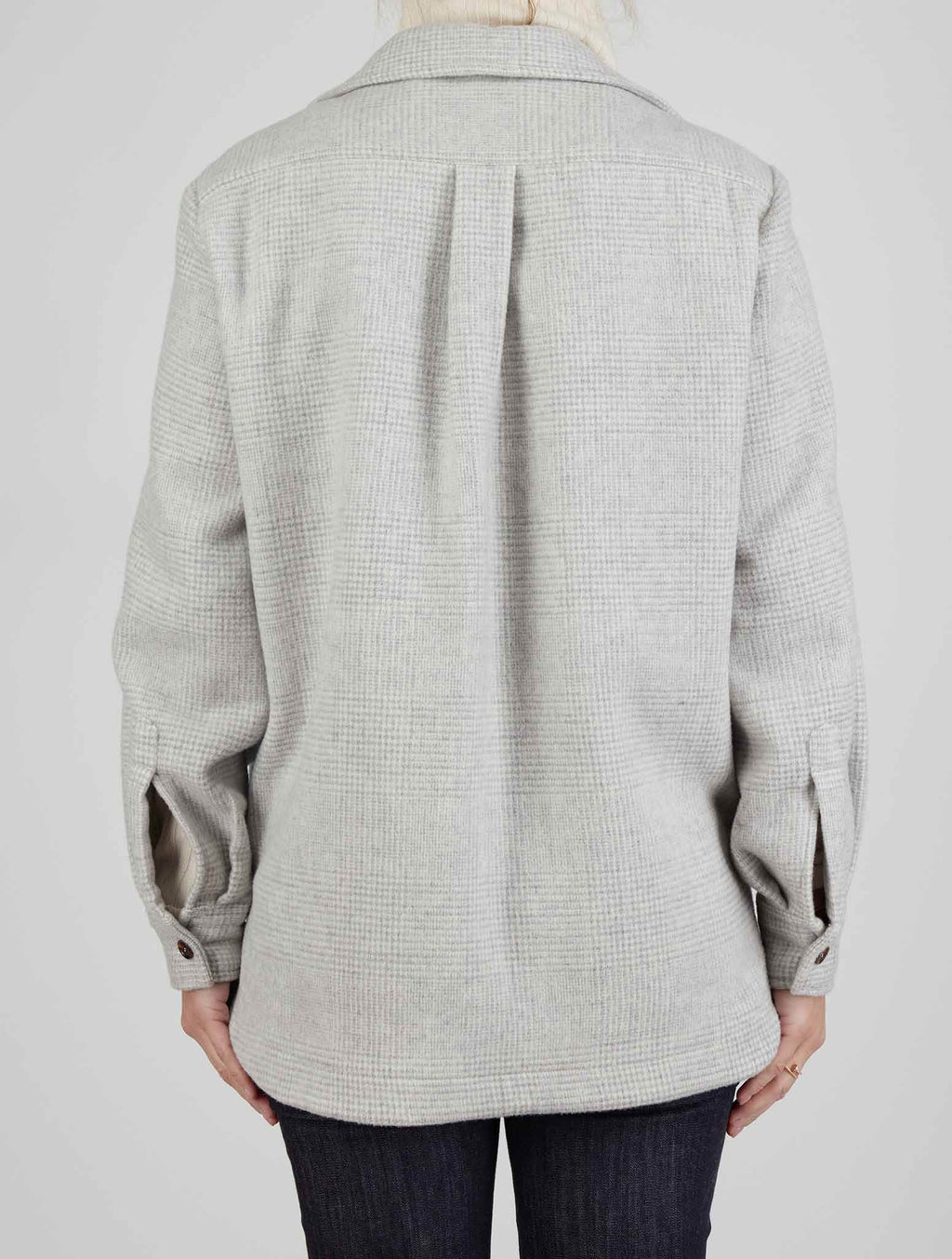 Kiton Gray Wool Cashmere Blazer