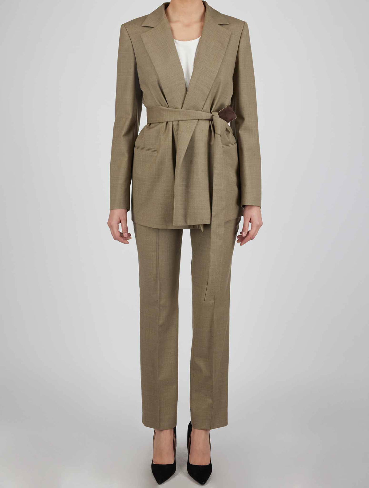 Kiton Kiton Tauper Virgin Wool Ea Suit Taupe 000