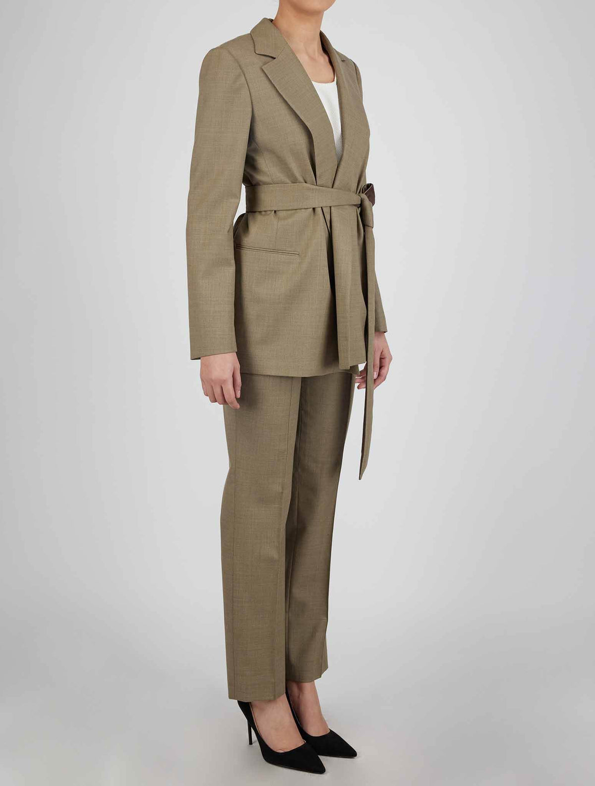 Kiton Kiton Tauper Virgin Wool Ea Suit Taupe 001