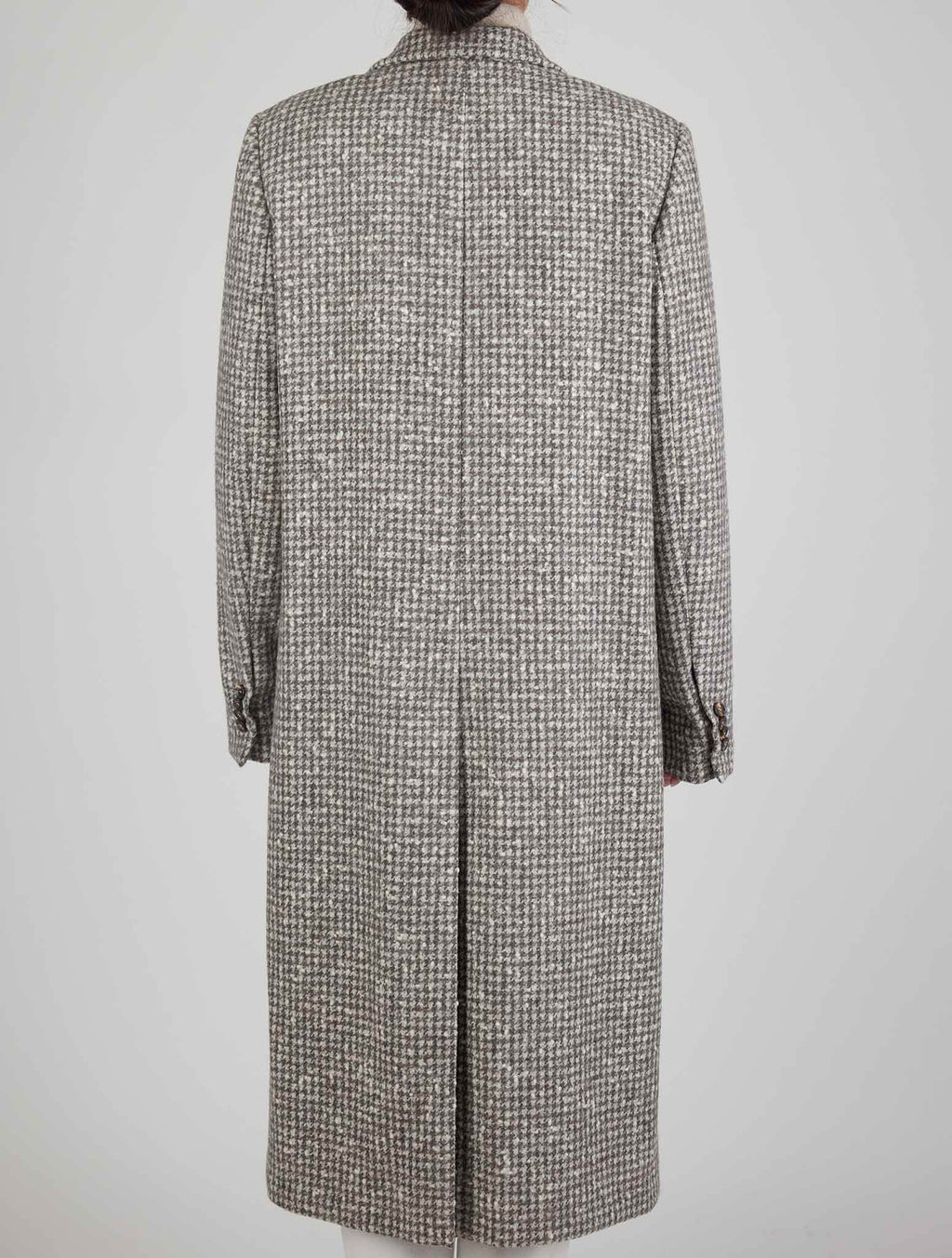 Kiton Multicolor Wool Alpaca Pa Overcoat