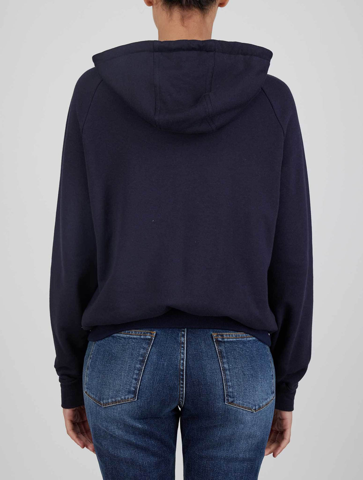 Kiton Blue Cotton Cashmere Sweater Full Zip