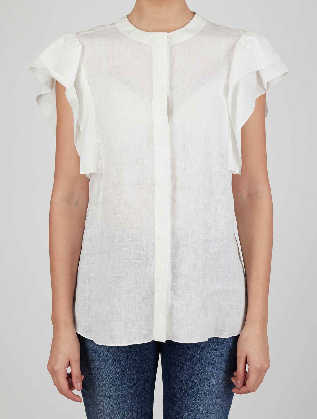 Kiton Kiton White Linen Shirt White 000