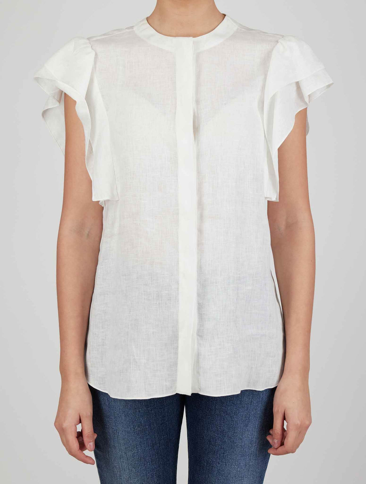 Kiton Kiton White Linen Shirt White 000