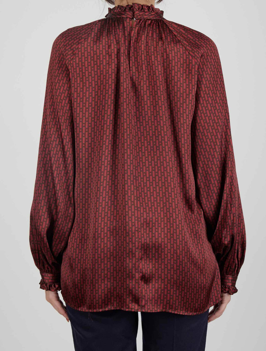 Kiton Multicolor Silk Shirt