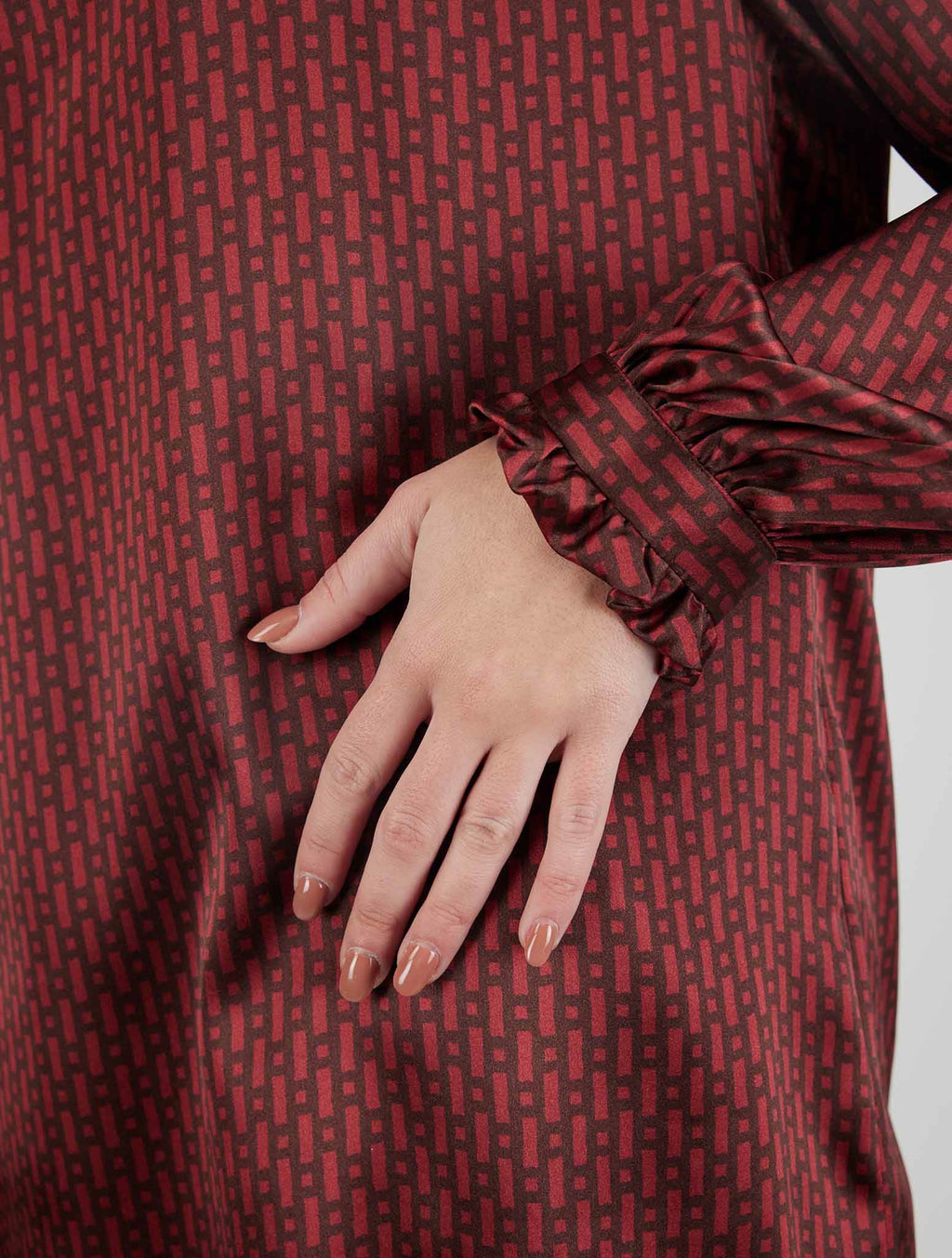 Kiton Multicolor Silk Shirt