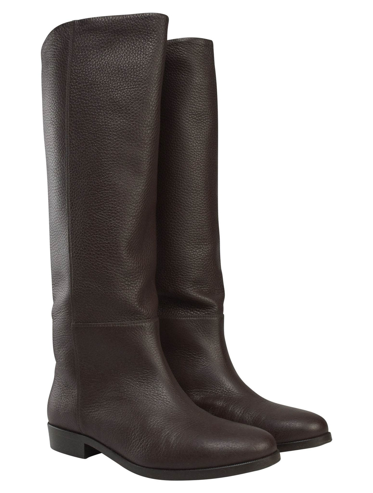 Kiton Brown Leather Boots
