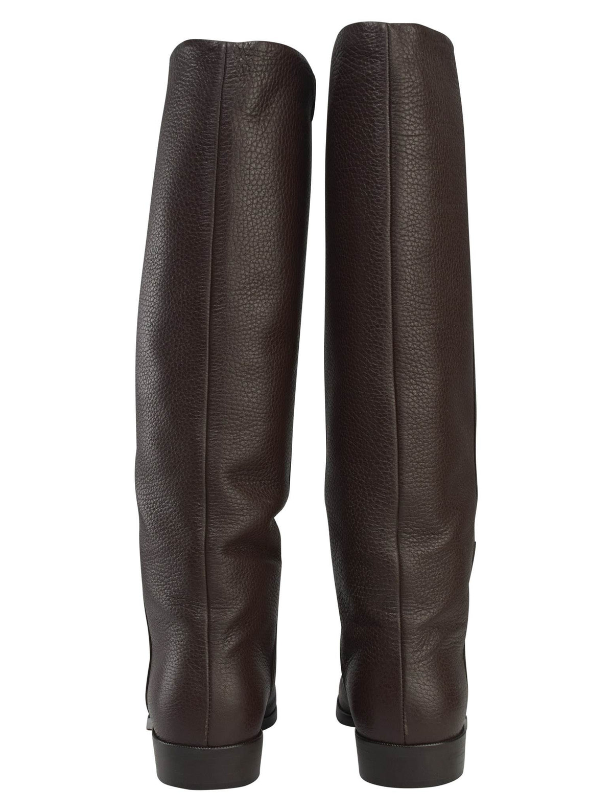 Kiton Brown Leather Boots