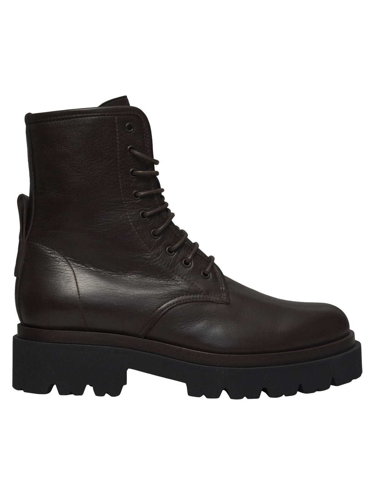 Kiton Brown Leather Boots