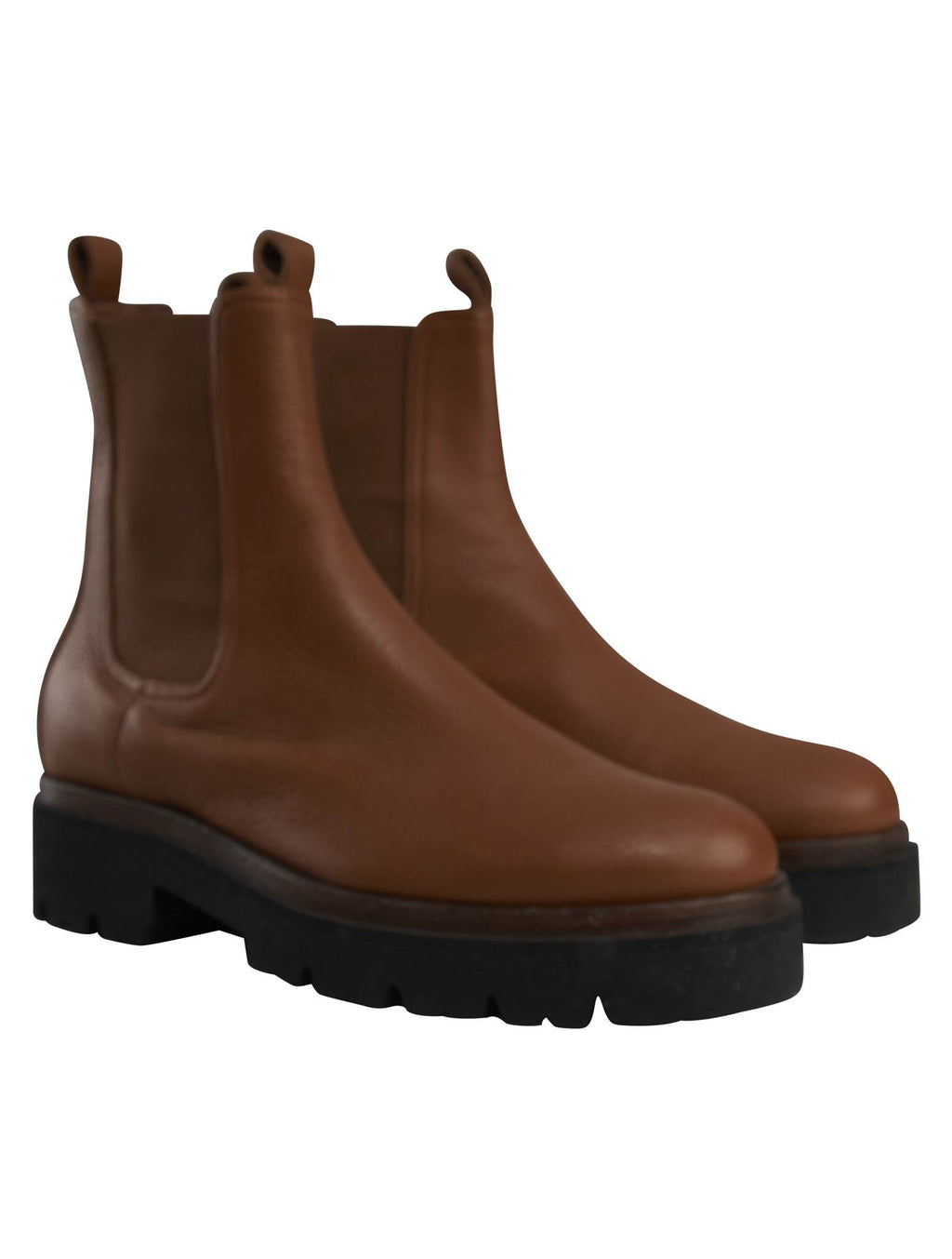 Kiton Brown Leather Boots
