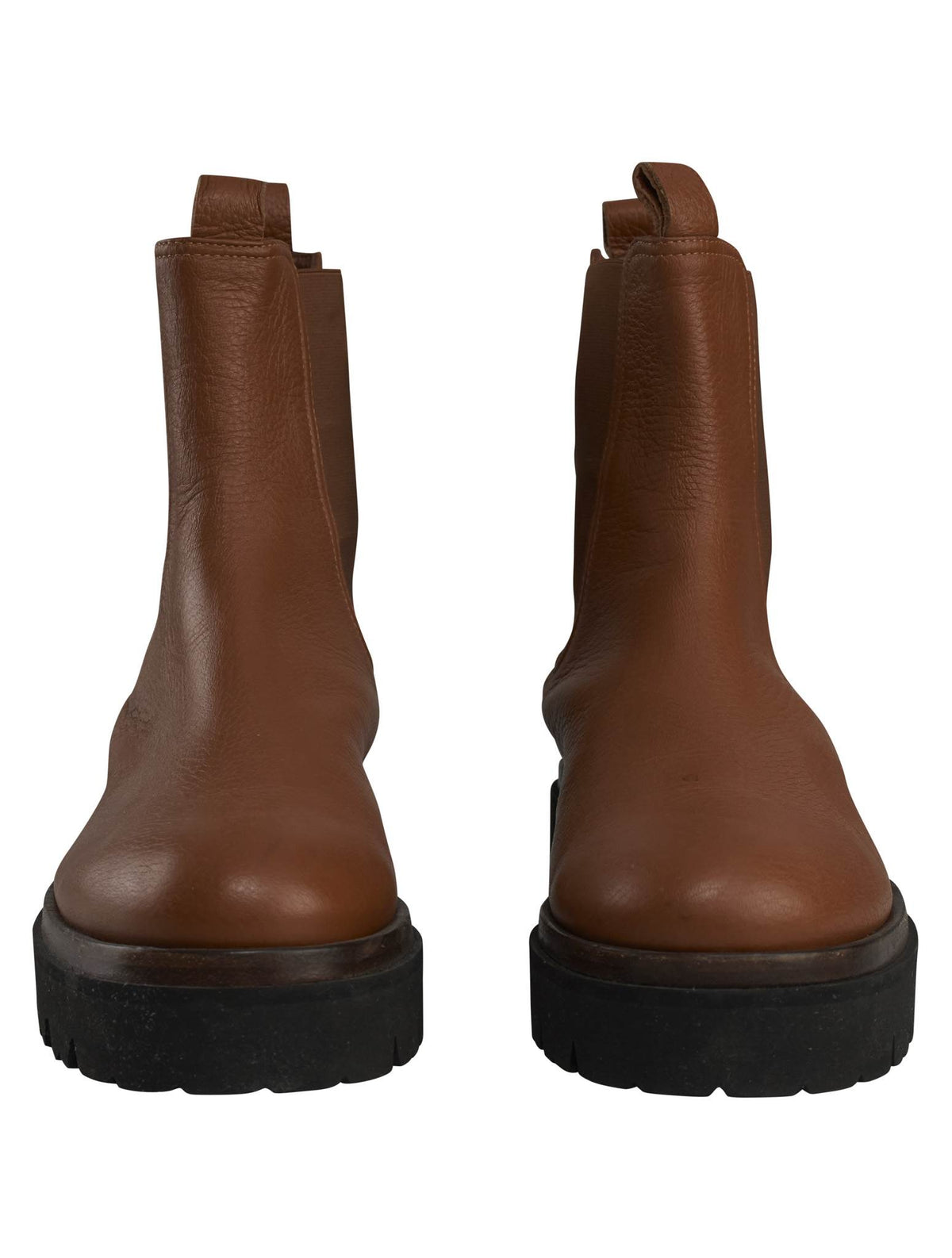 Kiton Kiton Brown Leather Boots Brown 001