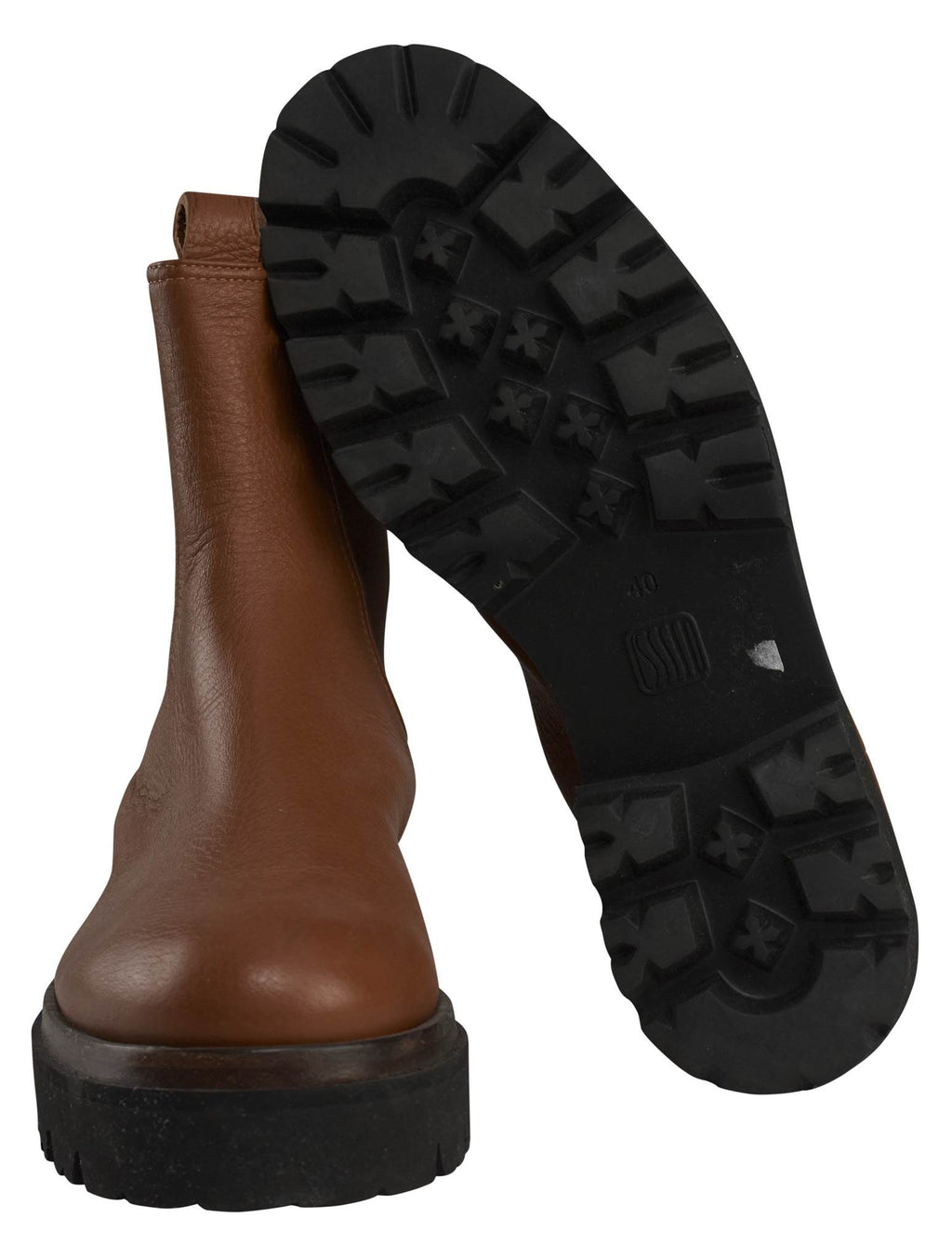 Kiton Brown Leather Boots