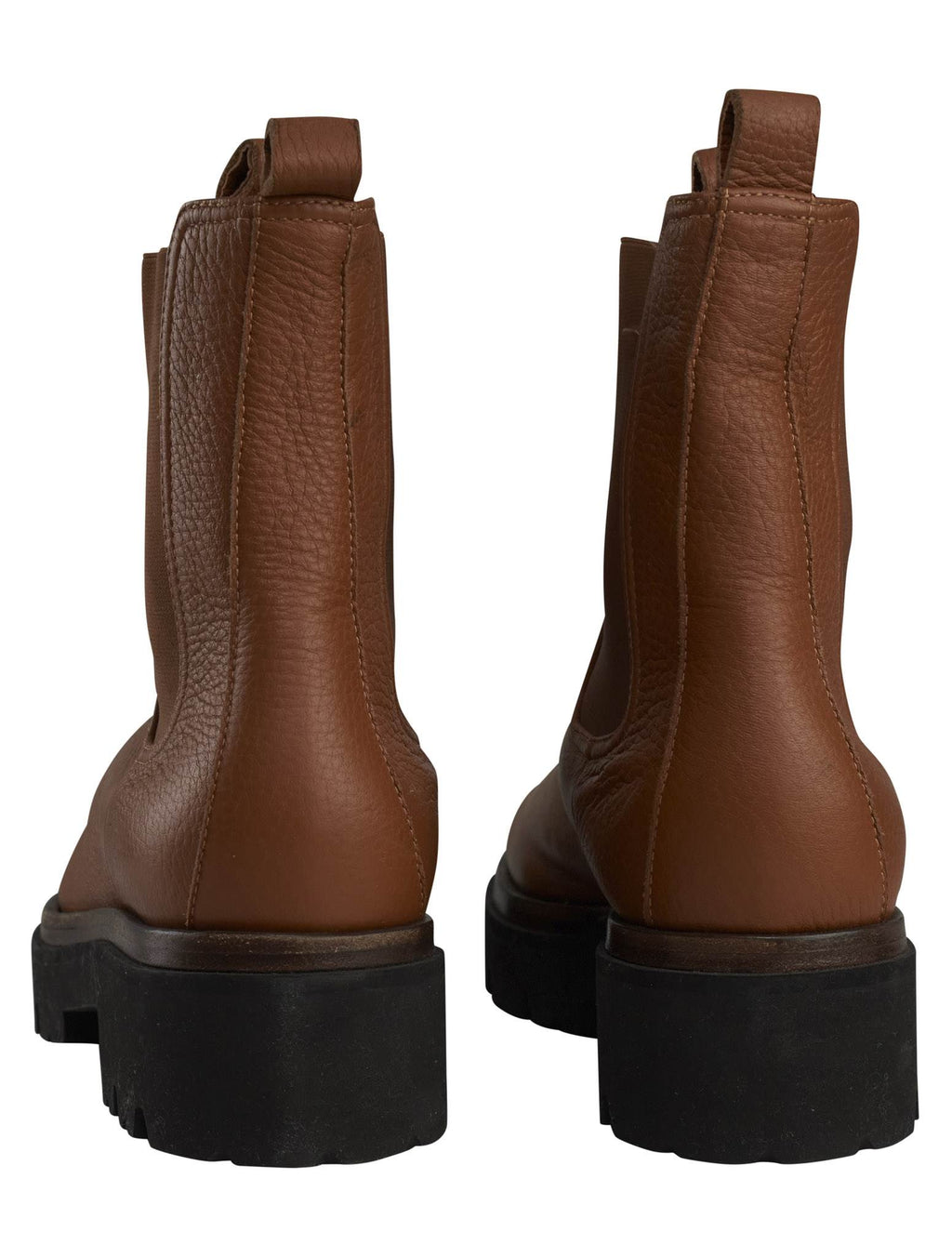 Kiton Brown Leather Boots