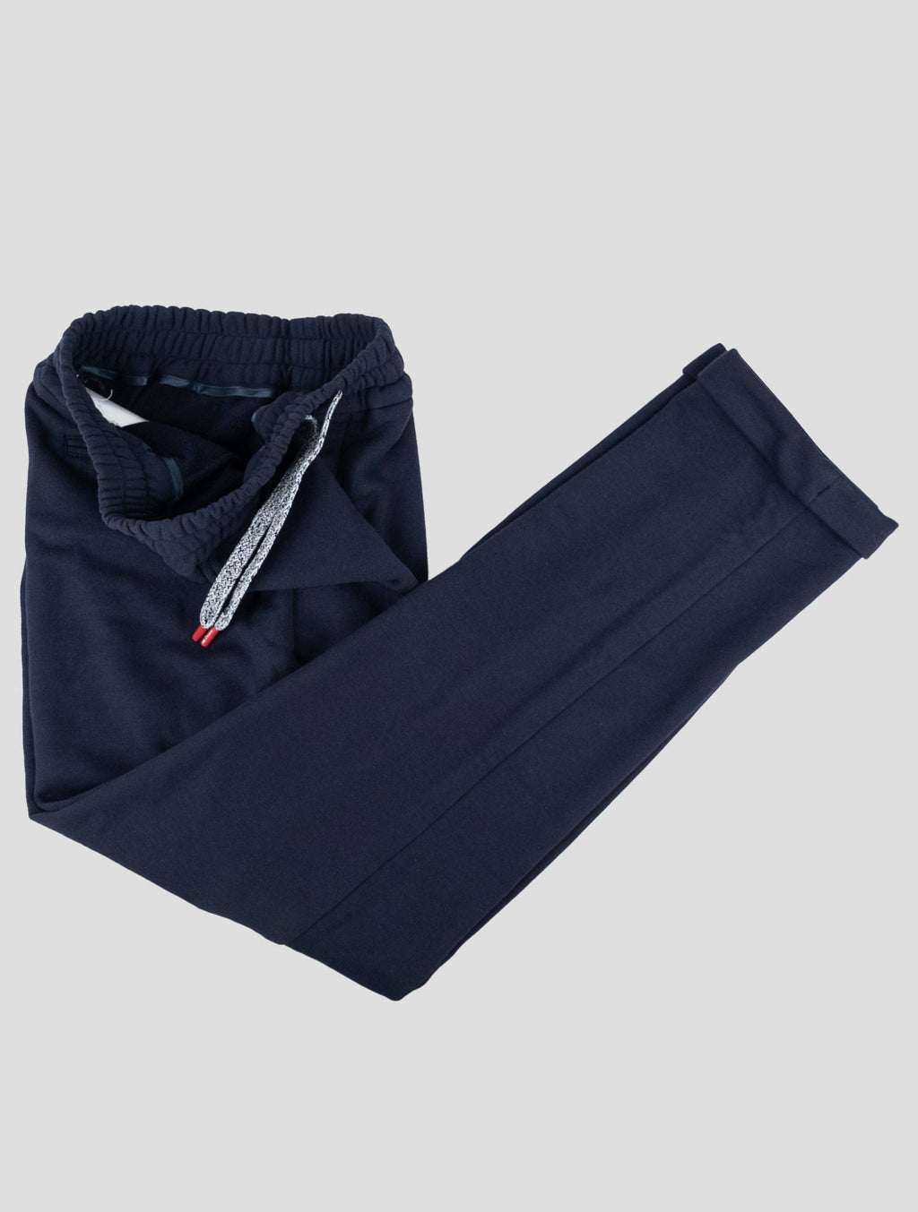 Kiton Kiton Blue Cotton Cashmere Pants Blue 001