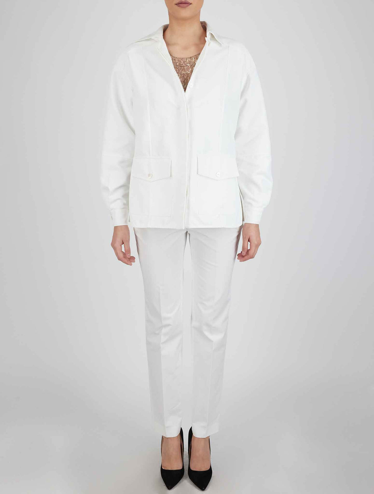 Kiton Kiton White Pa Suit White 000
