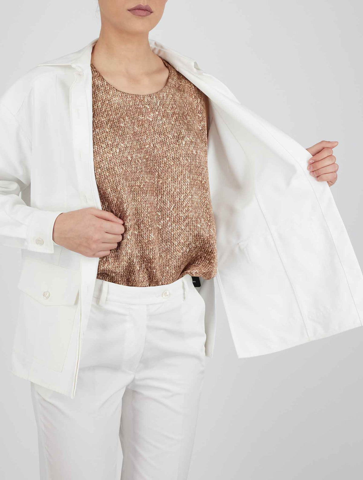 Kiton White Pa Suit