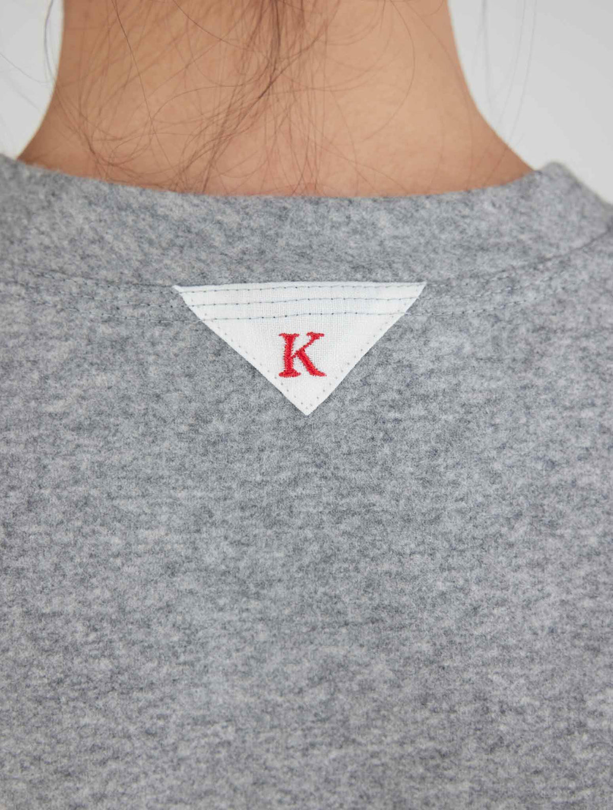 Kiton Gray Cashmere T-Shirt