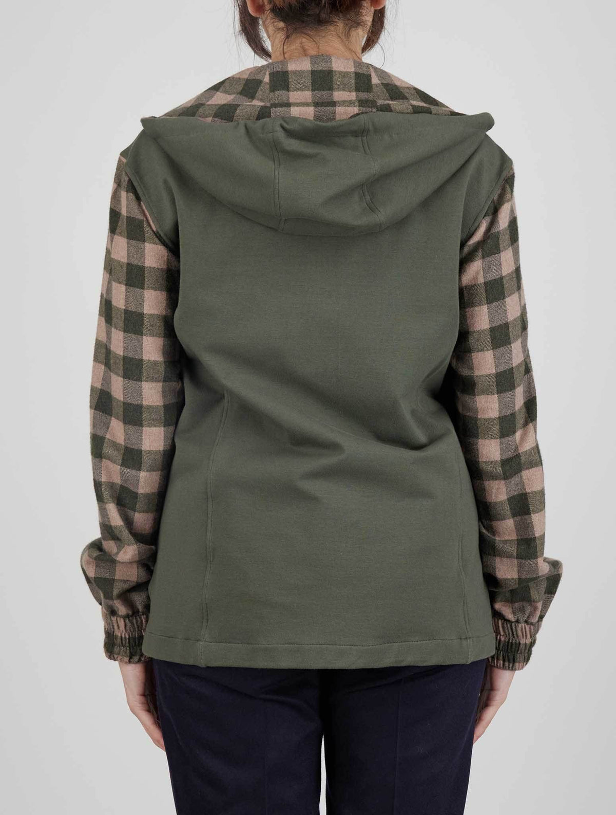 Kiton Green Cotton Ea Sweater Full Zip
