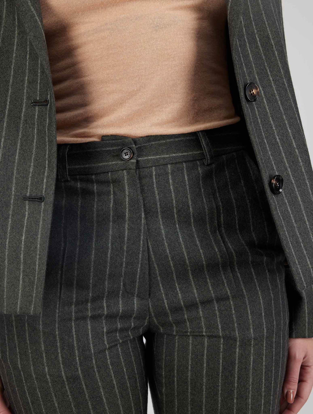 Kiton Green Cashmere Suit