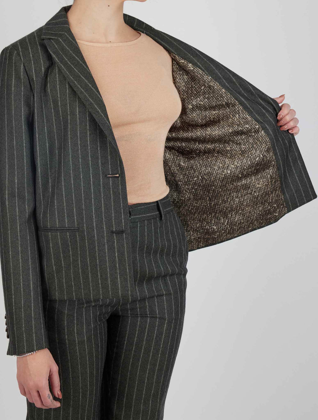 Kiton Green Cashmere Suit