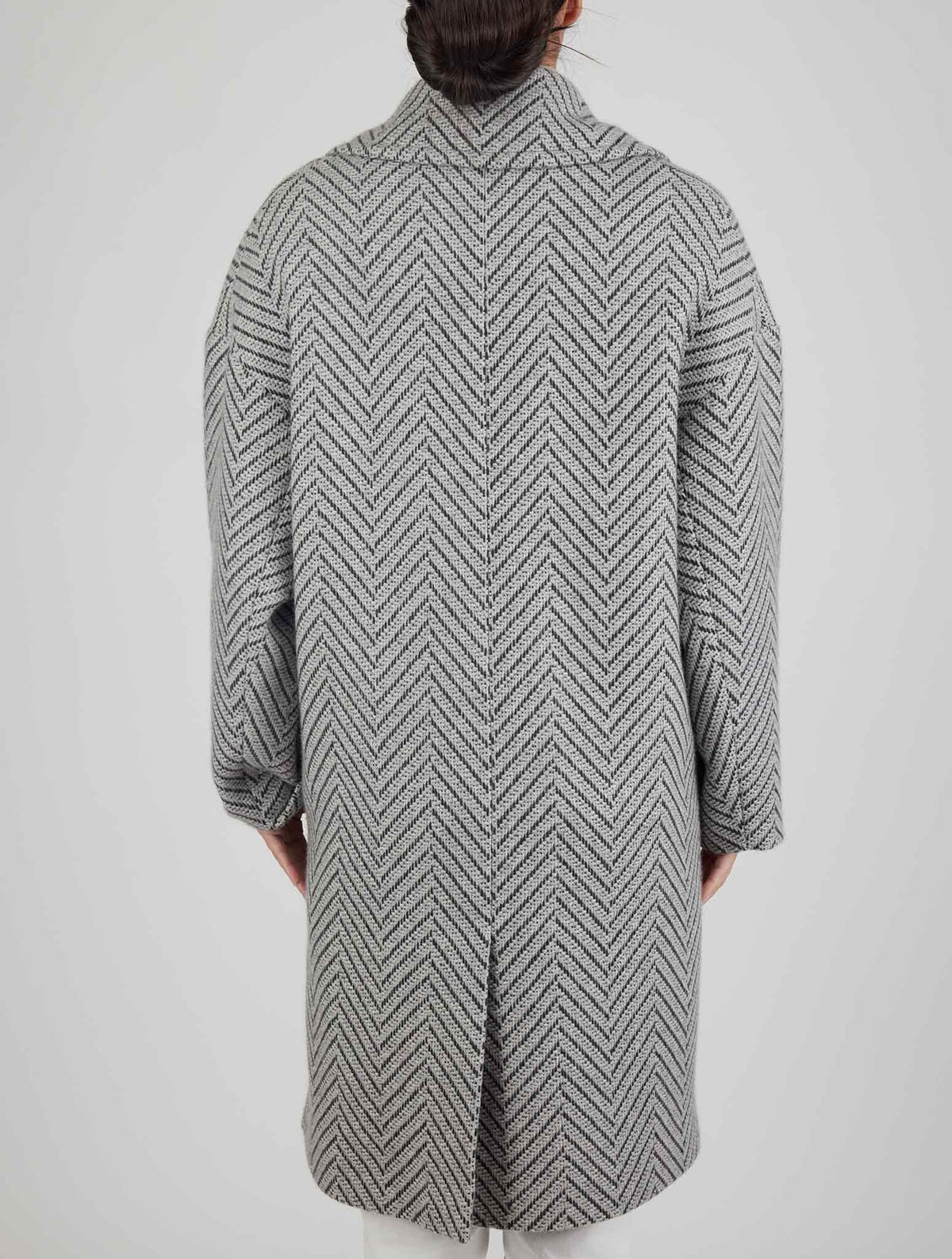 Kiton Gray Cashmere Overocat