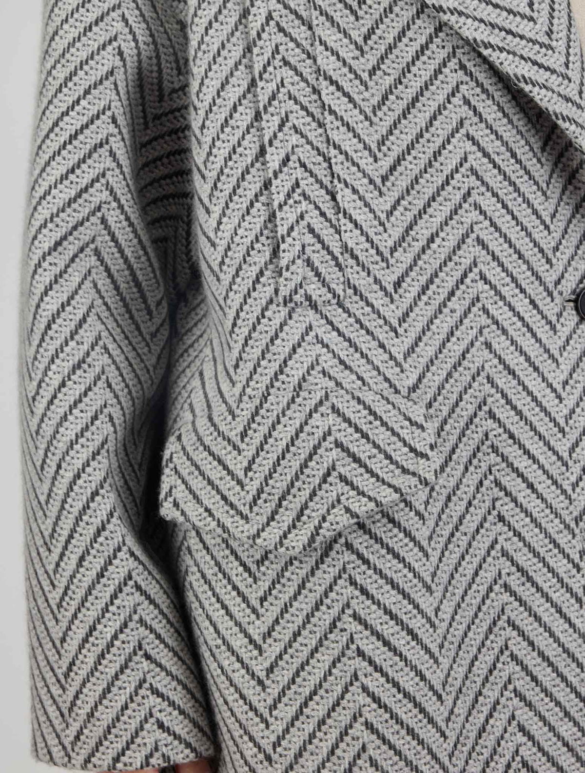 Kiton Gray Cashmere Overocat