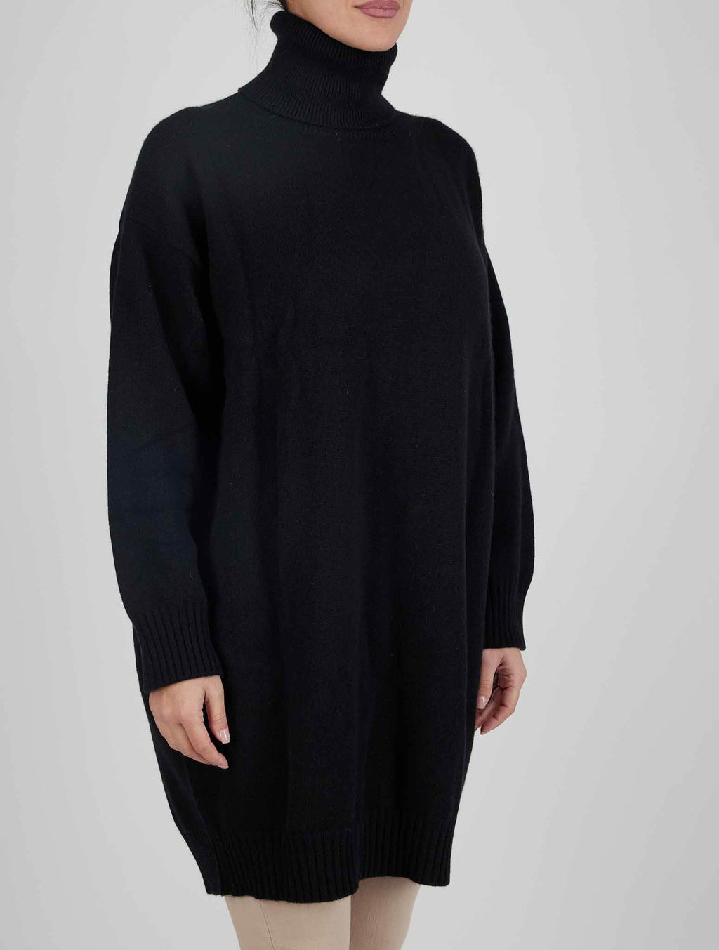 Kiton Kiton Black Cashmere Sweater Turtleneck Black 001