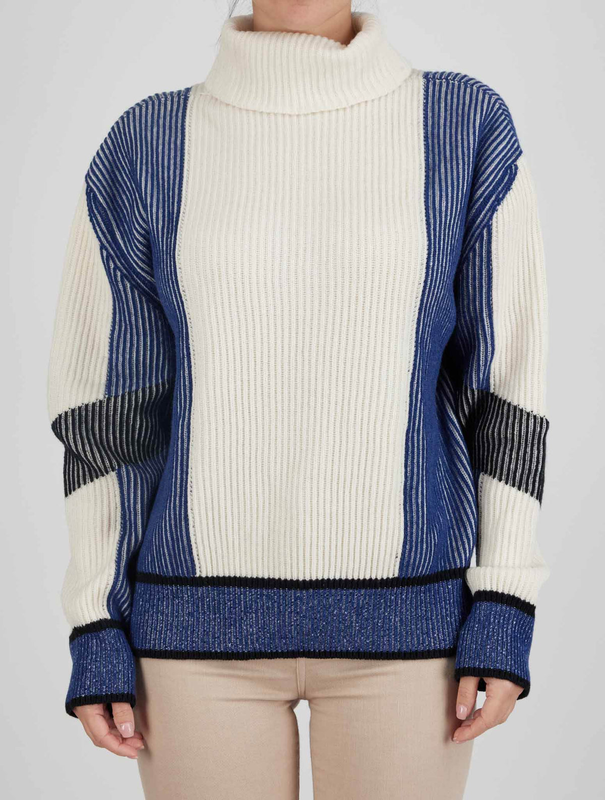 Kiton Kiton Multicolor Cashmere Sweater Turtleneck Multicolor 000