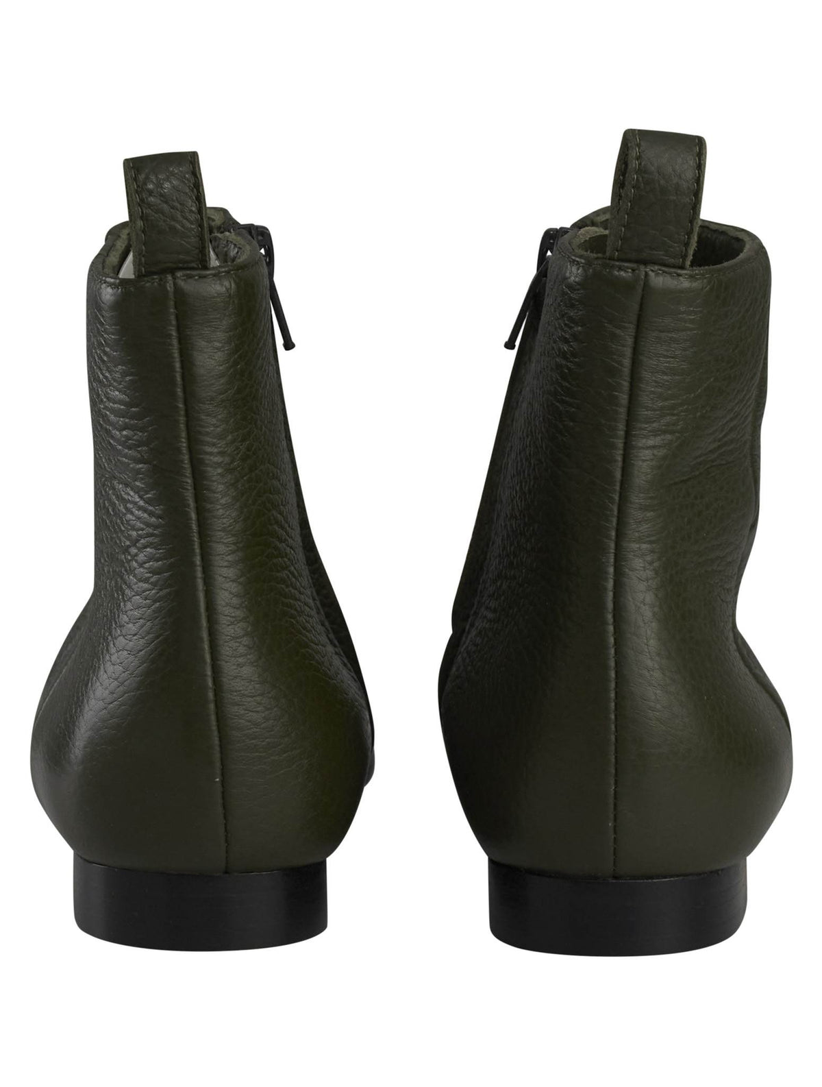Kiton Green Leather Boots